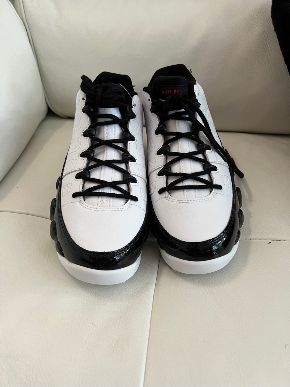 Nike Jordan Men’s Golf Shoes - White, Black, & Red